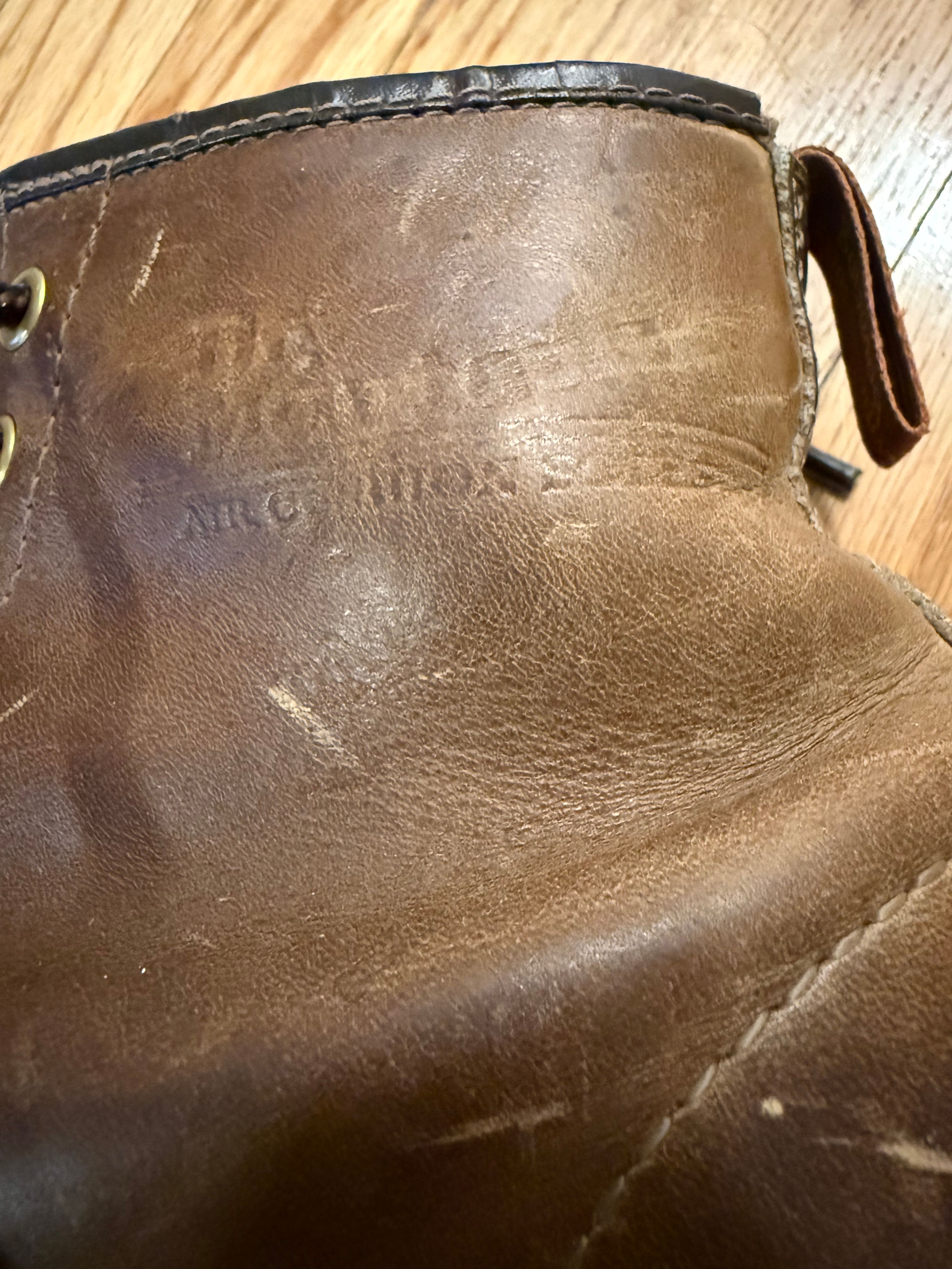 Dr. Martens brown Leather Boots size 7 - Image 4