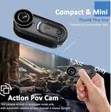 4K Mini Magnetic Action Camera Bundle - Image 6