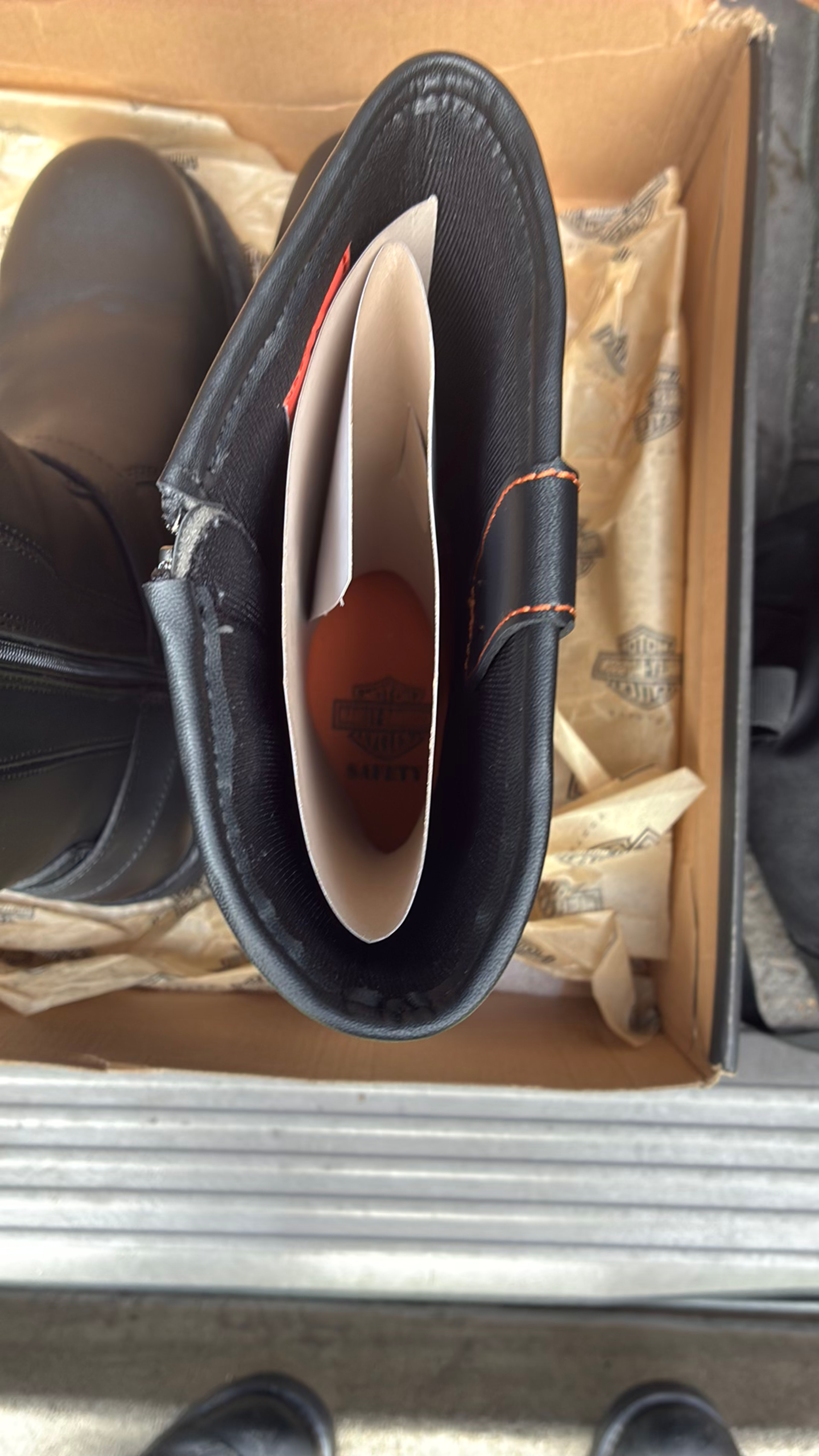 Harley-Davidson Bill Boots Black Leather - Image 5