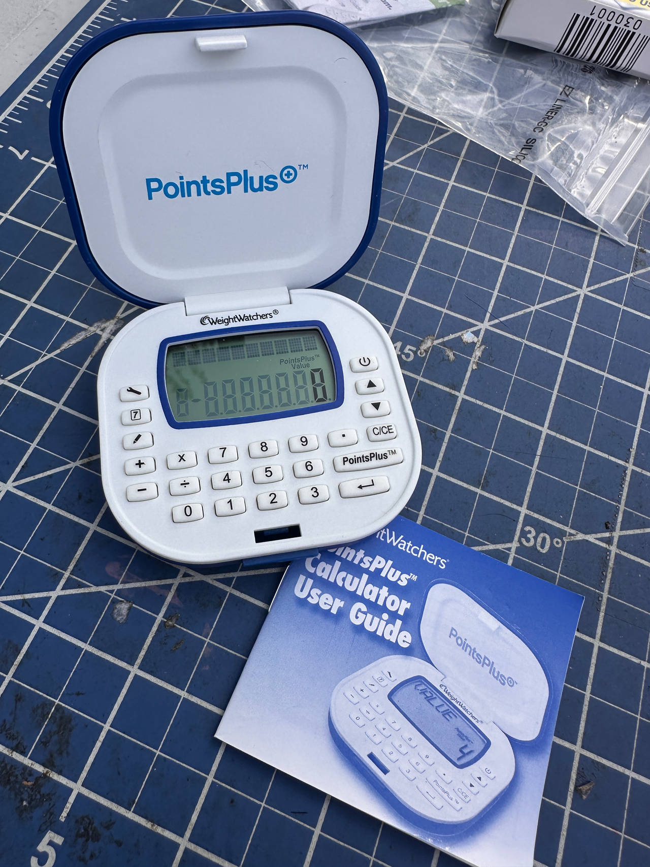 Weight Watchers PointsPlus Calculator w instructions. 007-40
