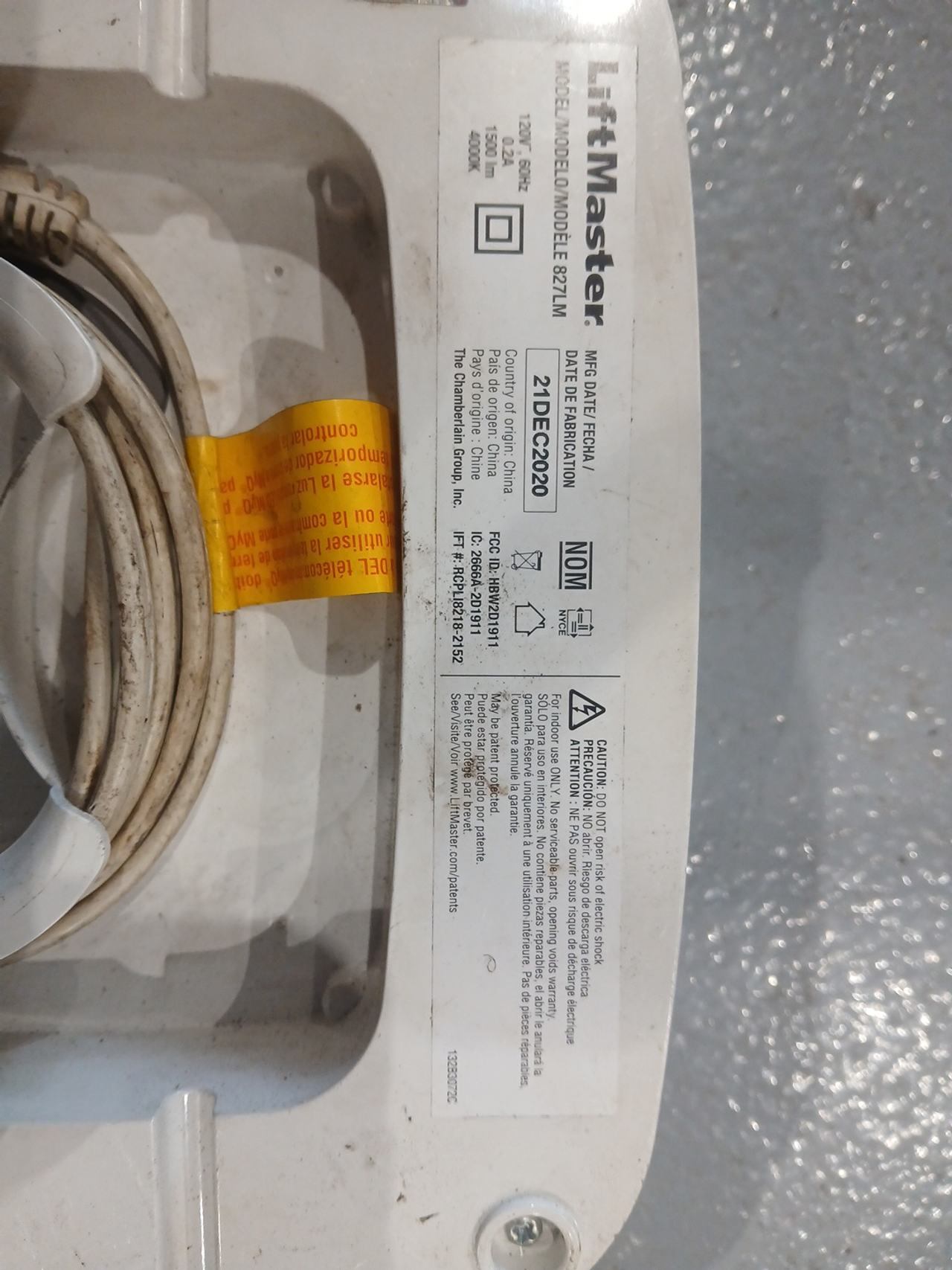 LiftMaster 827LM myQ Remote LED Light