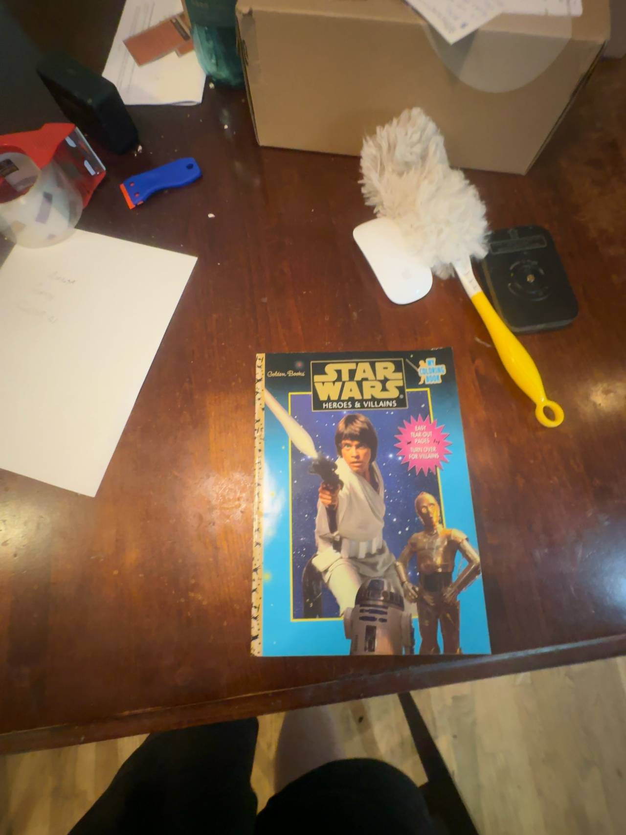 Golden Books Star Wars Heroes & Villains Coloring Book