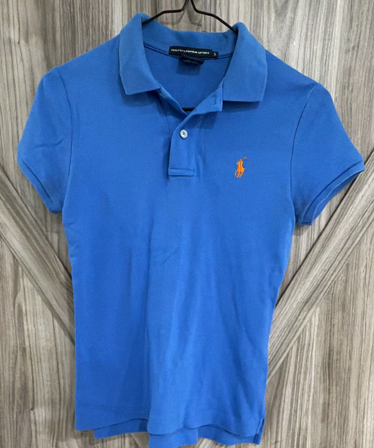 Ralph Lauren Sport Women's Polo Shirt Small Royal Blue