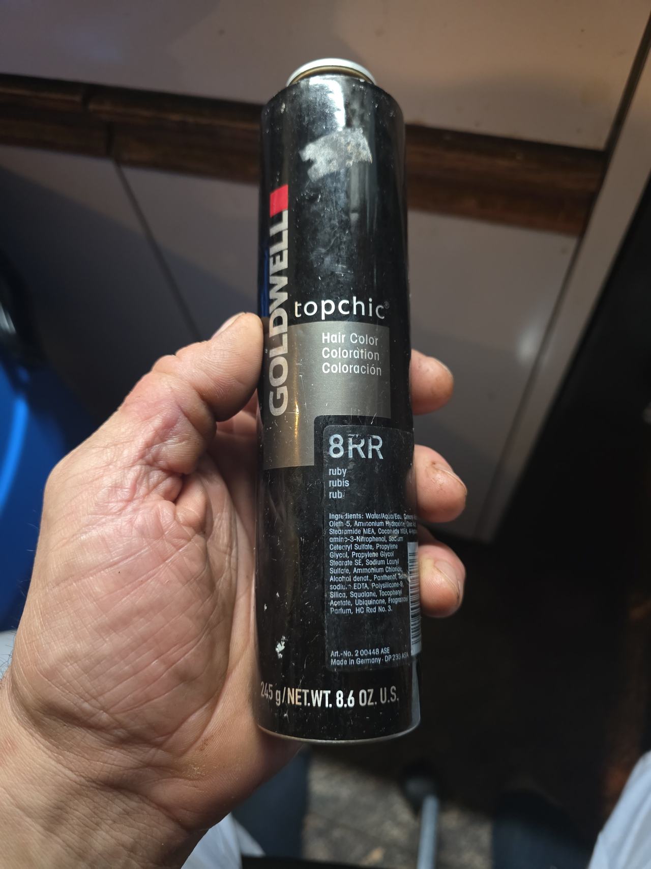 Goldwell Topchic Hair Color 8RR Ruby Canister
