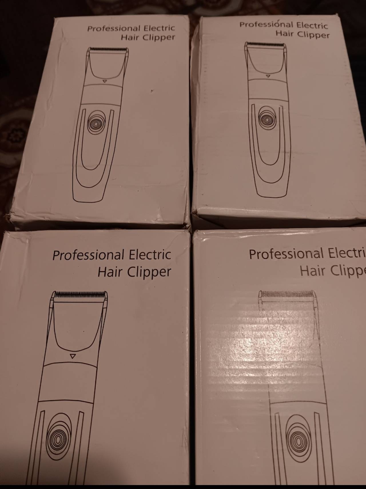 Professional Electric Hair Clipper Set