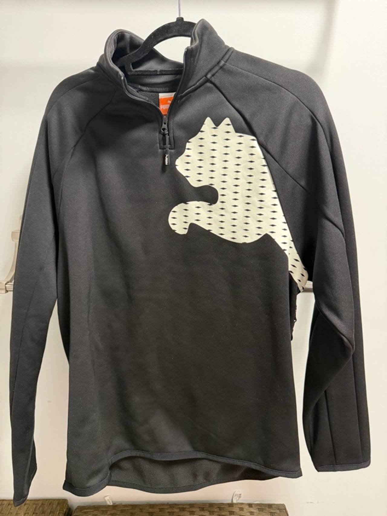 Puma Teamcup 1/4 Zip Training Sweatshirt New Small 