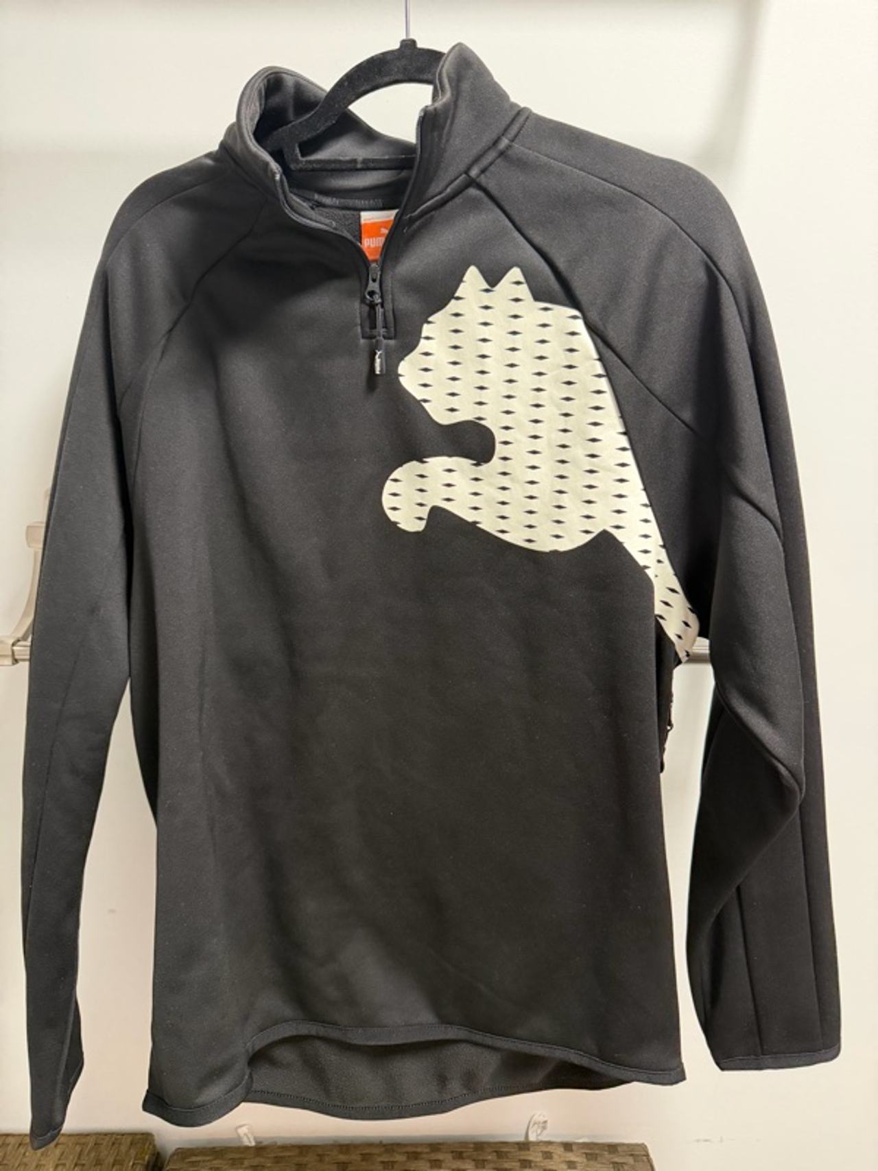 Puma Teamcup 1/4 Zip Training Sweatshirt New Small 