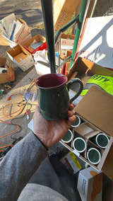 Alexander Julian Colours Dark Green Coffee Mug Set - Image 2