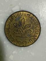 West German 10 Pfennig Coin 1967 F E23 - Image 2