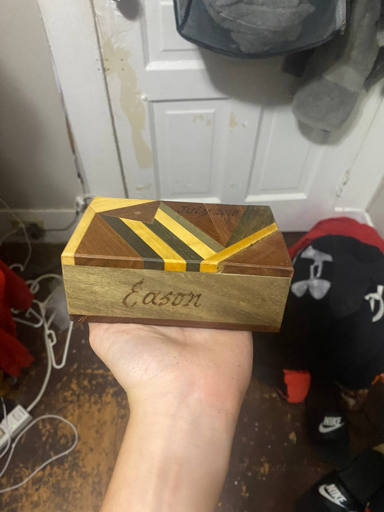 Handmade Wooden Keepsake Box