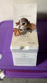 Lenox Vintage Saw-Whet Owl Porcelain Figurine - Image 1