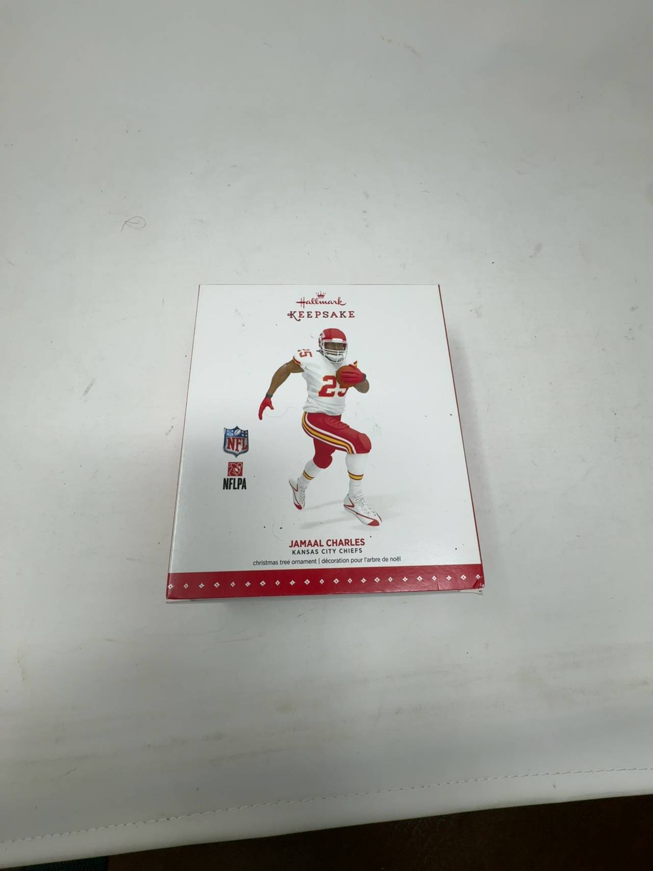 Hallmark Keepsake Ornament Jamaal Charles 2015 Kansas City Chiefs