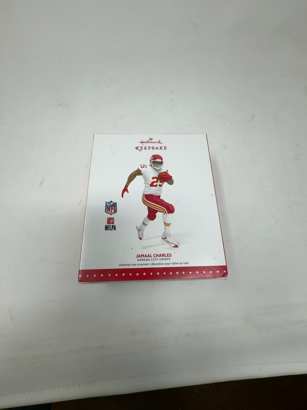 Hallmark Keepsake Ornament Jamaal Charles 2015 Kansas City Chiefs