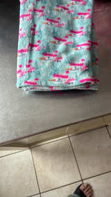 Vineyard Vines Girls Fleece Pajama Pants Snowman Print - Image 3