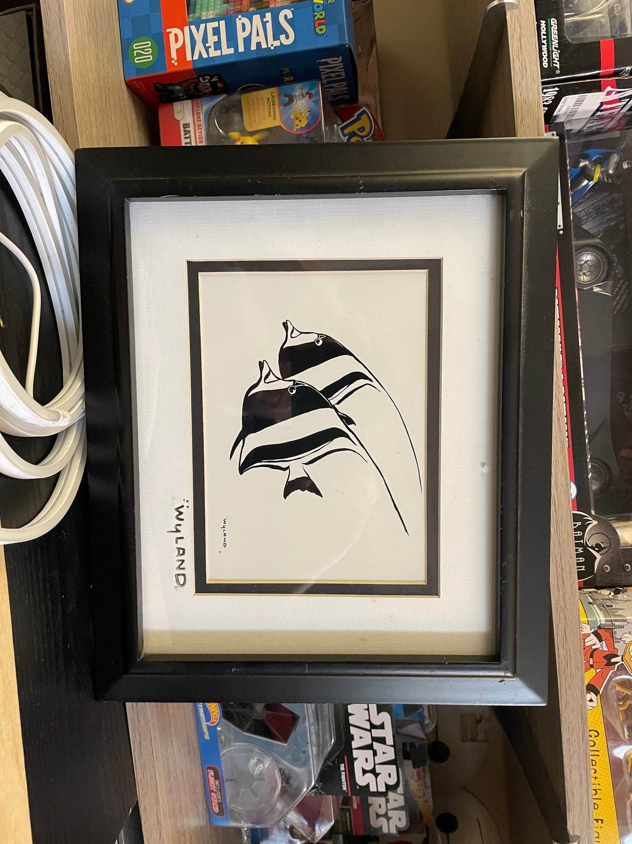 Wyland framed art print