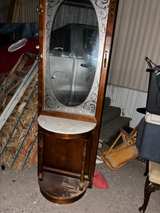 Wood vanity mirror - Image 3