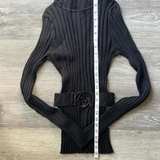 Azzedine Alaïa Ribbed Knit Turtleneck Sweater - Image 6