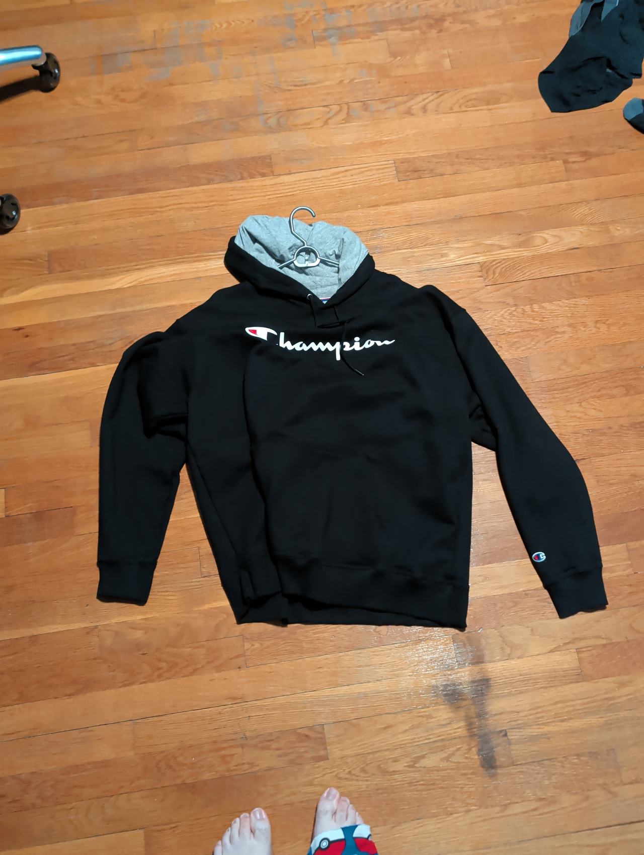 Champion Powerblend Script Logo Hoodie