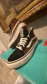 Vans Sk8-Hi Tiger Stripe Black/White - Image 3