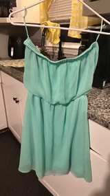 Mint Green Layered Chiffon Mini Dress - Image 8