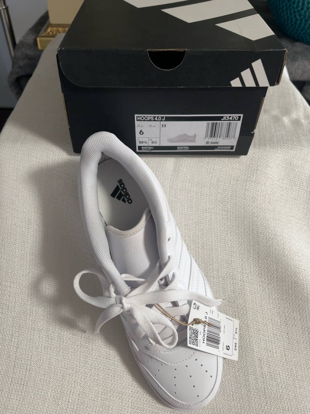adidas Hoops 4.0 White