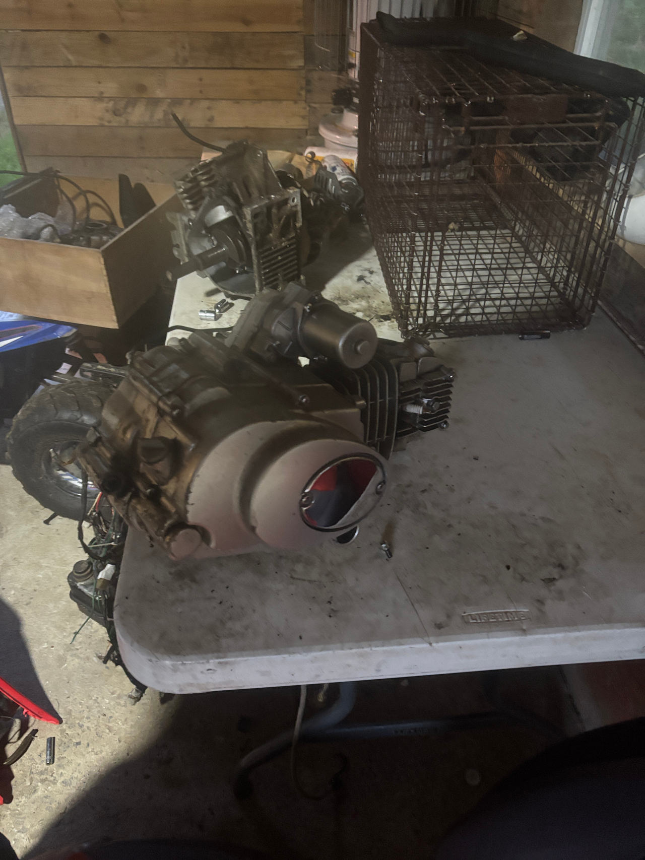 Small Motorcycle Engine