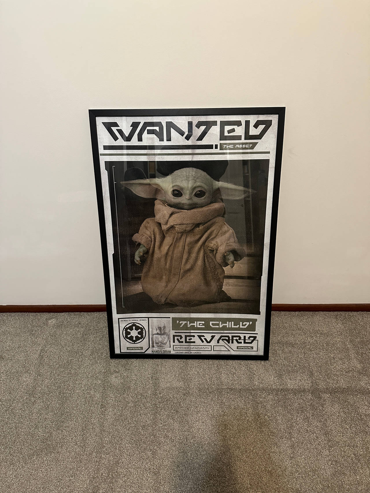 The Mandalorian 'The Child' Wanted Poster