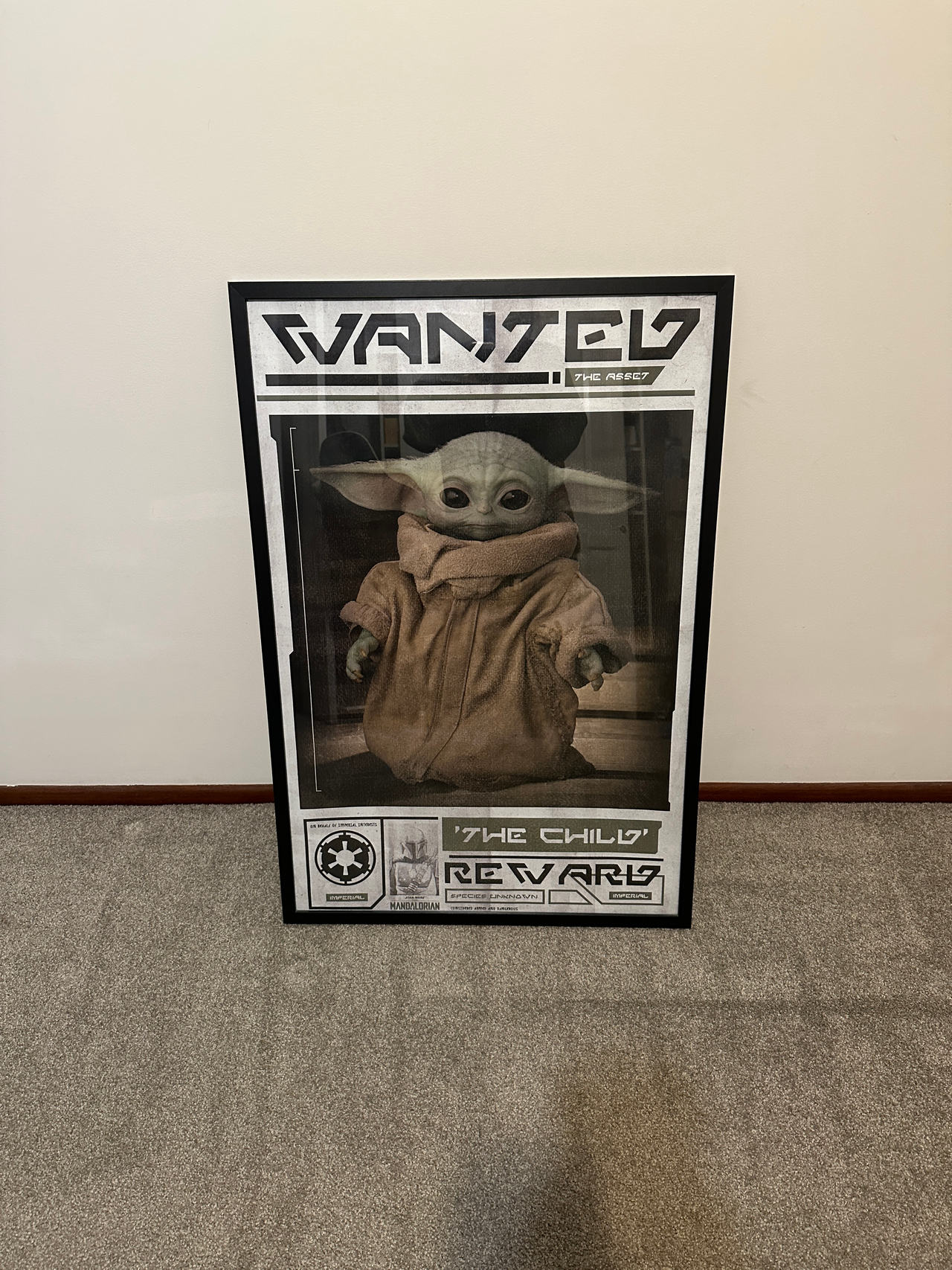 The Mandalorian 'The Child' Wanted Poster