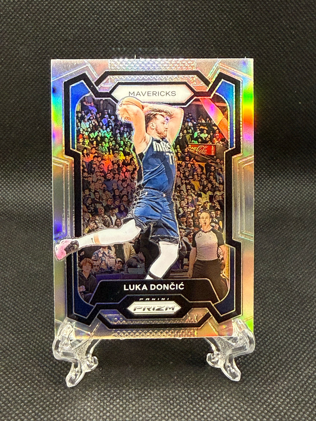 2021-22 Panini Prizm Luka Doncic Silver Prizm #110