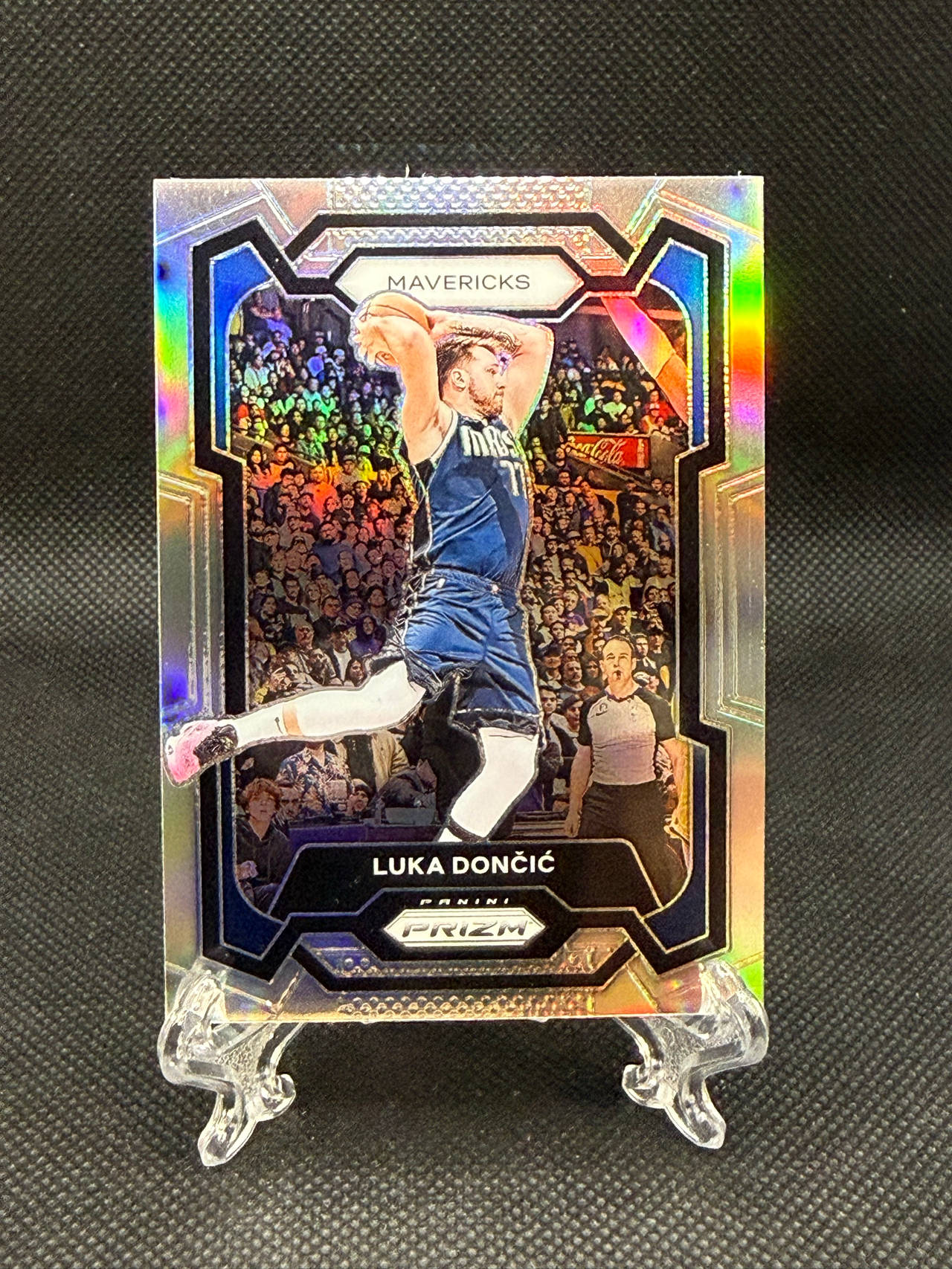 2021-22 Panini Prizm Luka Doncic Silver Prizm #110