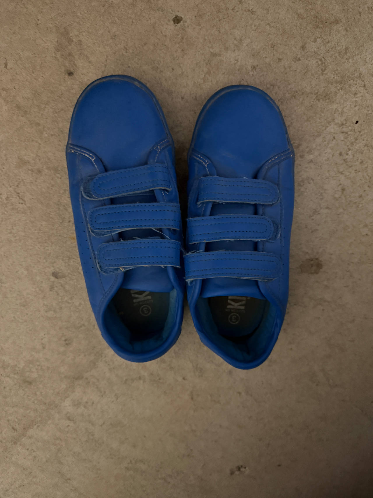 Kids' Blue Velcro Sneakers