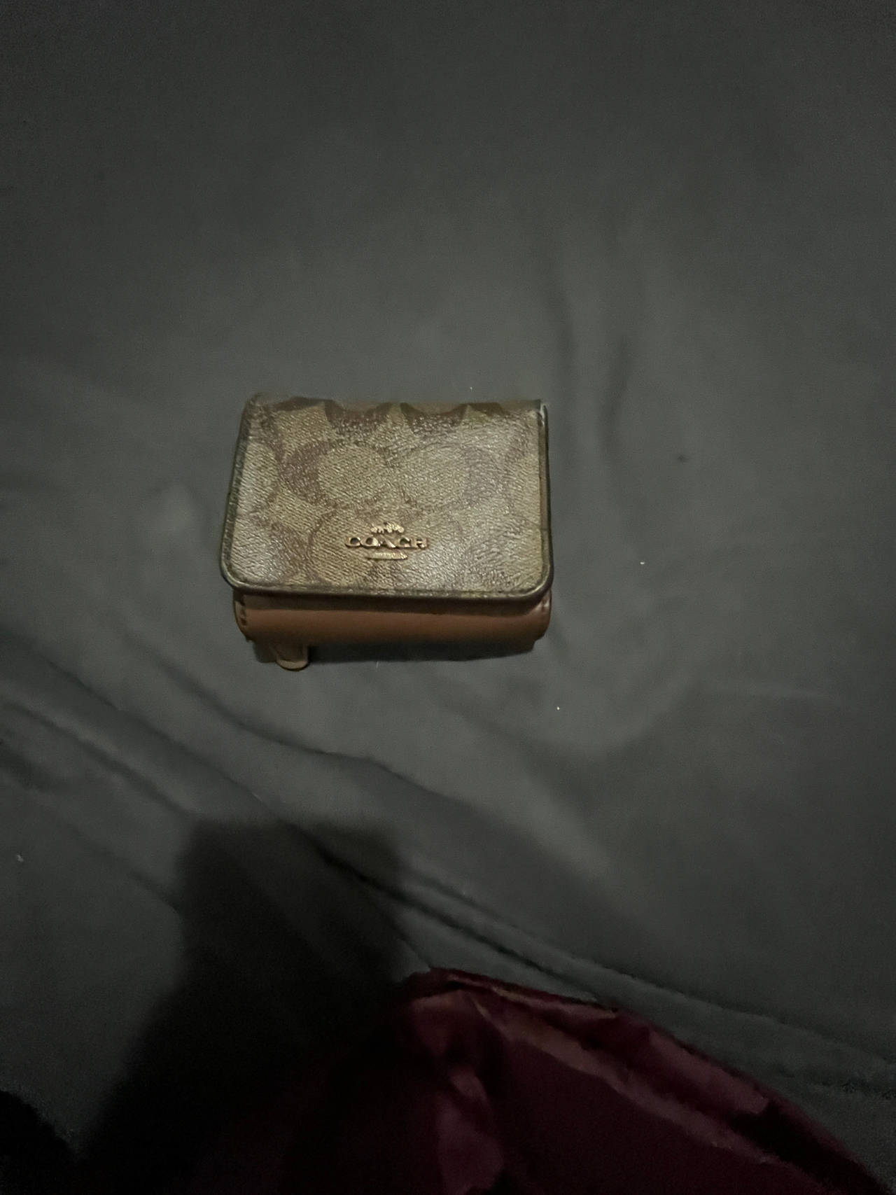 Coach Signature Canvas Small Wallet