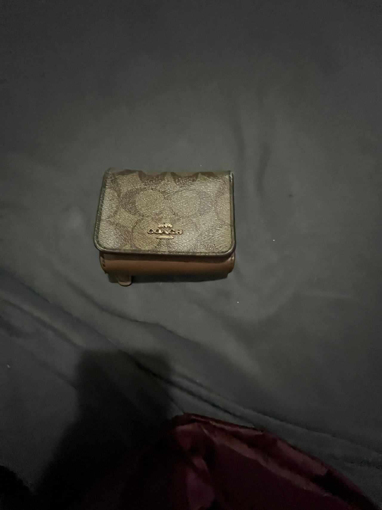 Coach Signature Canvas Small Wallet