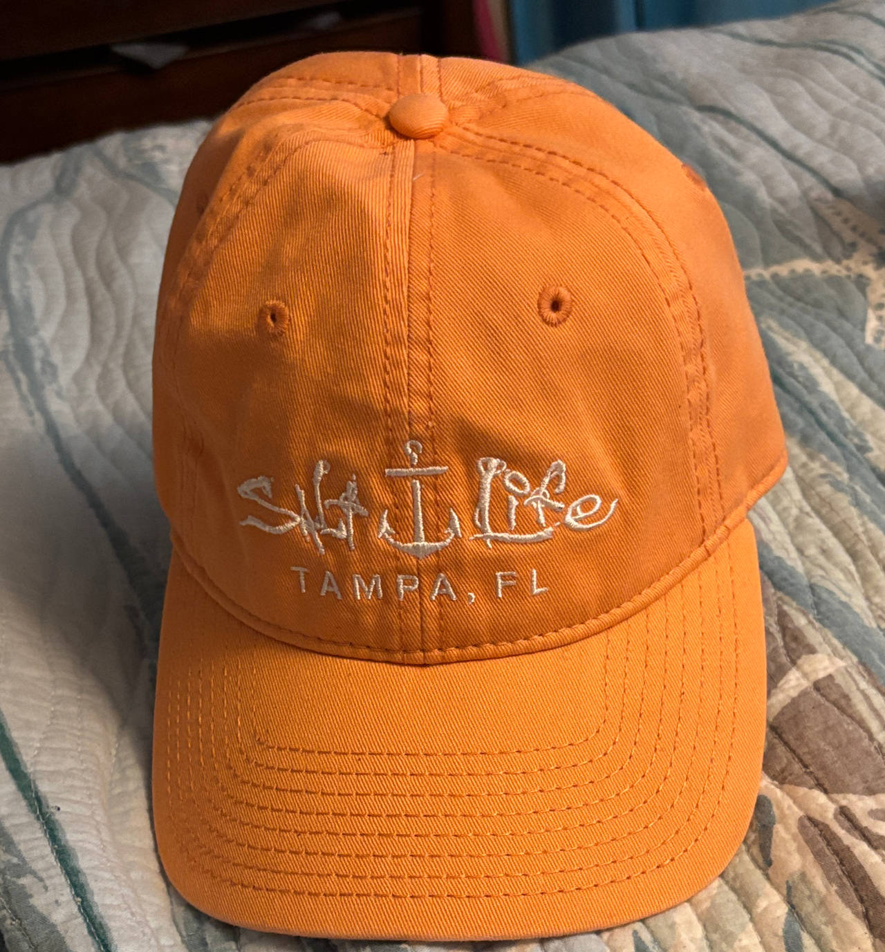 Salt Life Tampa FL Logo Hat