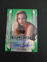 2021 Leaf Pop Century Traci Lords Green Autograph Card - Image 2