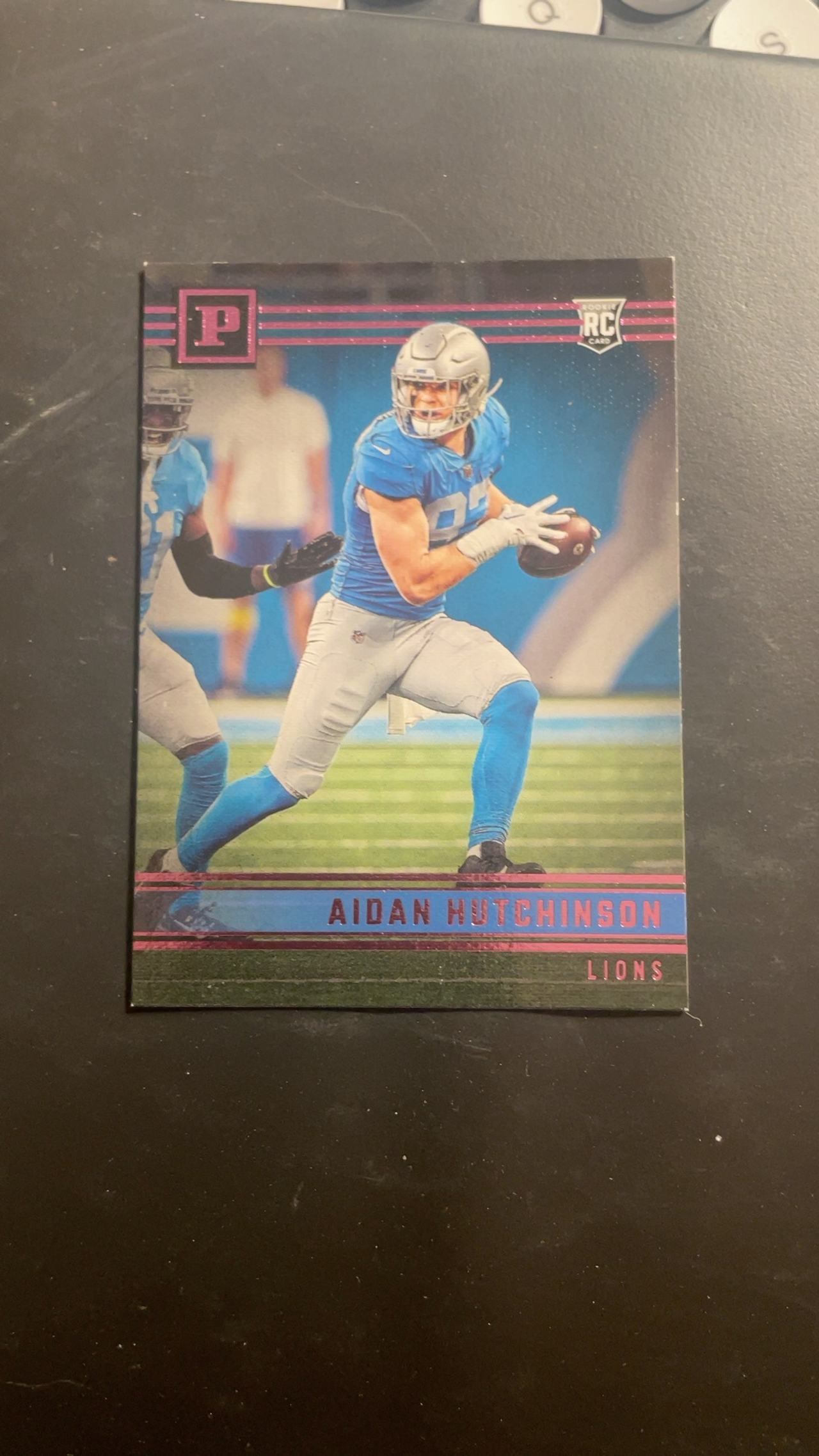 Panini Chronicles Aidan Hutchinson Rookie Card Pink