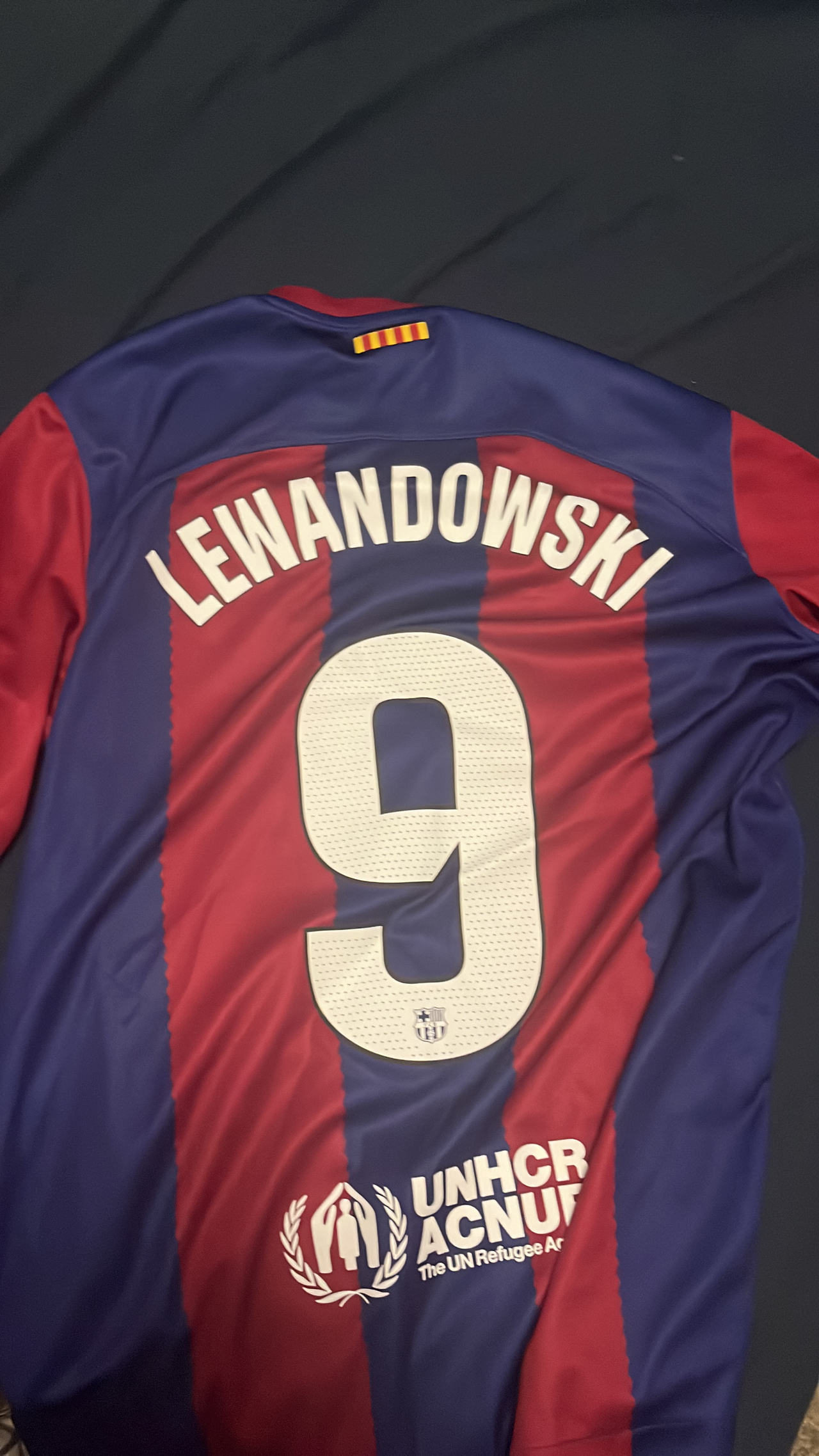 FC Barcelona Home Jersey 2022/23 - Lewandowski #9