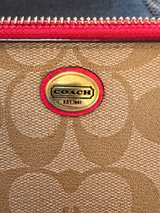 Coach Signature Accordion Zip Wallet - Image 2