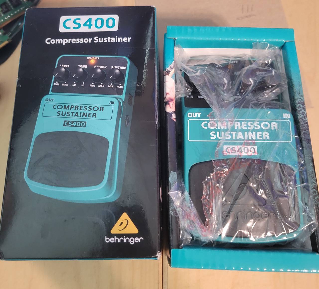 Behringer CS400 Compressor Sustainer Pedal