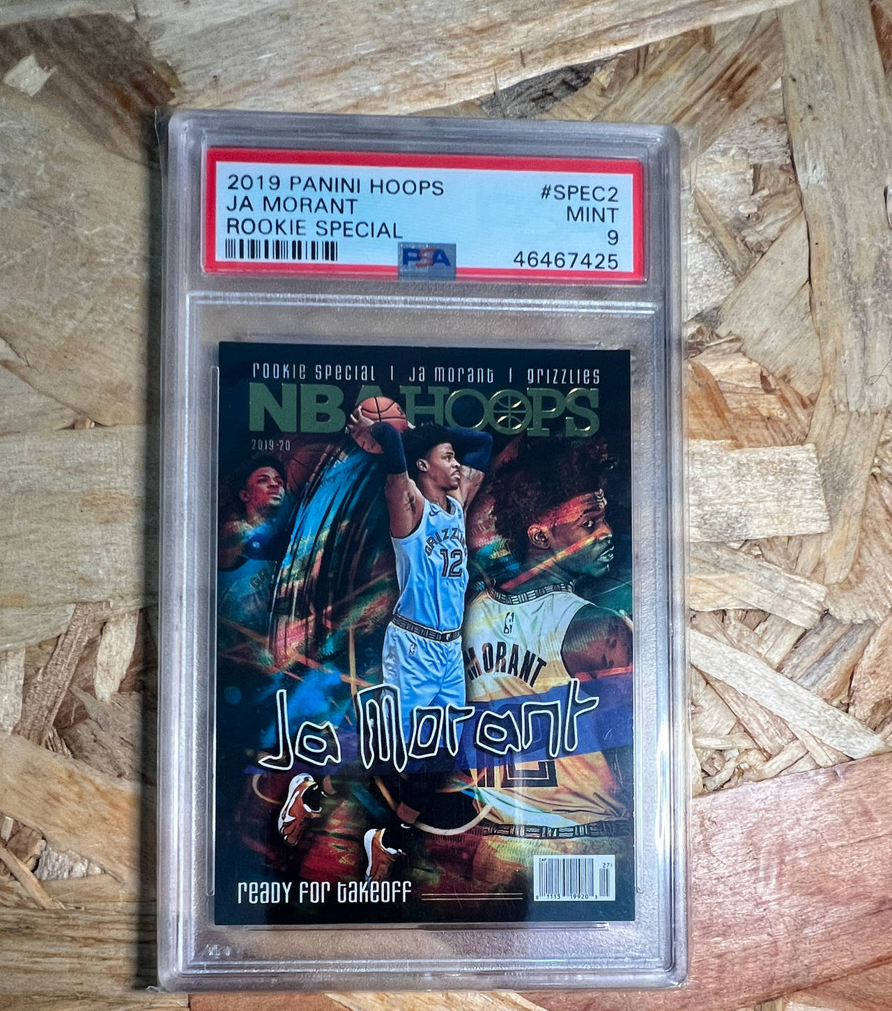2019 Panini Hoops Ja Morant Rookie Special #SPEC2 PSA 9