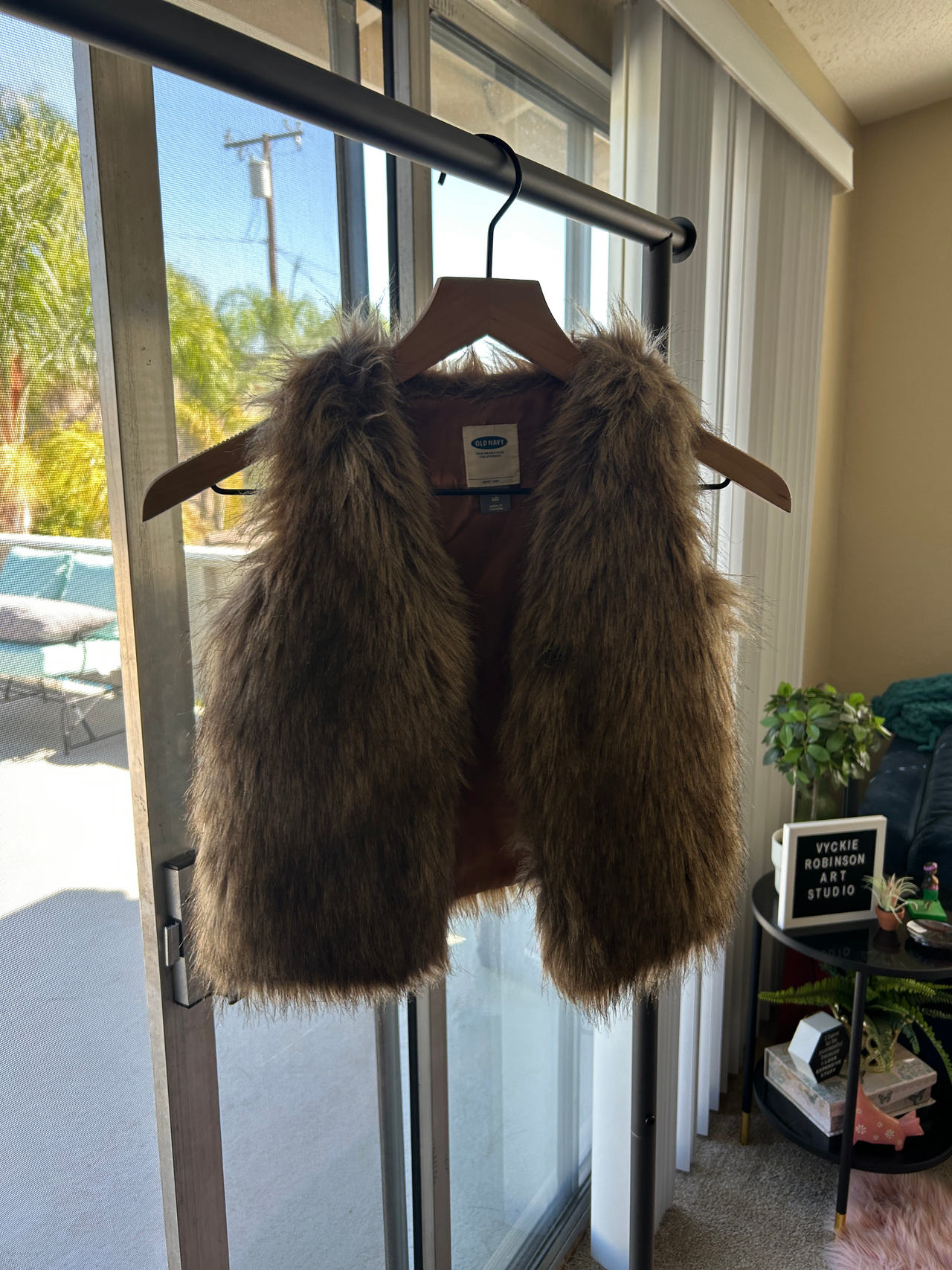 Toddler Old Navy Faux Fur Vest