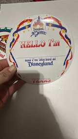Vintage Disneyland 30th and 40th Anniversary Buttons - Image 5