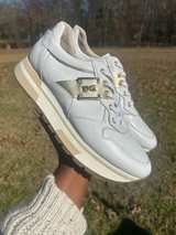 NeroGiardini White Leather Platform Sneakers - Image 7