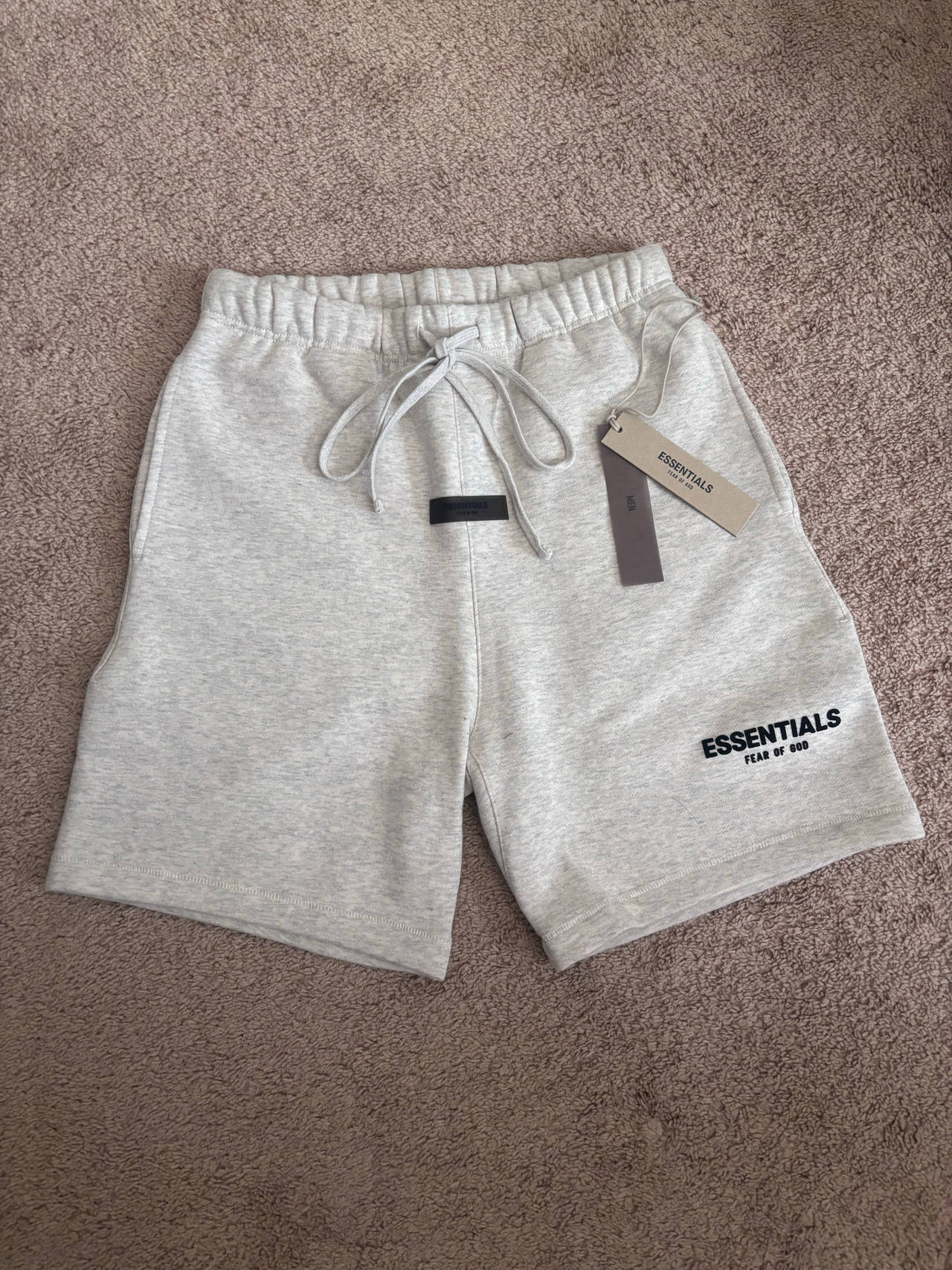 Fear of God Essentials Sweat Shorts Light Oatmeal