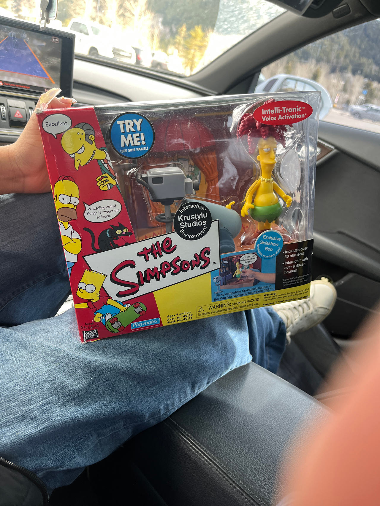 The Simpsons World of Springfield Krustylu Studios Playset with Sideshow Bob