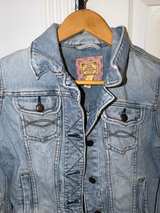 Abercrombie & Fitch Vintage Denim Jean Jacket Y2K Size Large L - Image 5