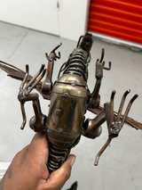 Handcrafted Metal Dragon Sculpture - Image 5