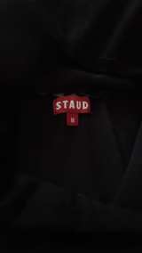 STAUD Sleeveless Mock Neck Knit Top with Crochet Detailing - Image 2