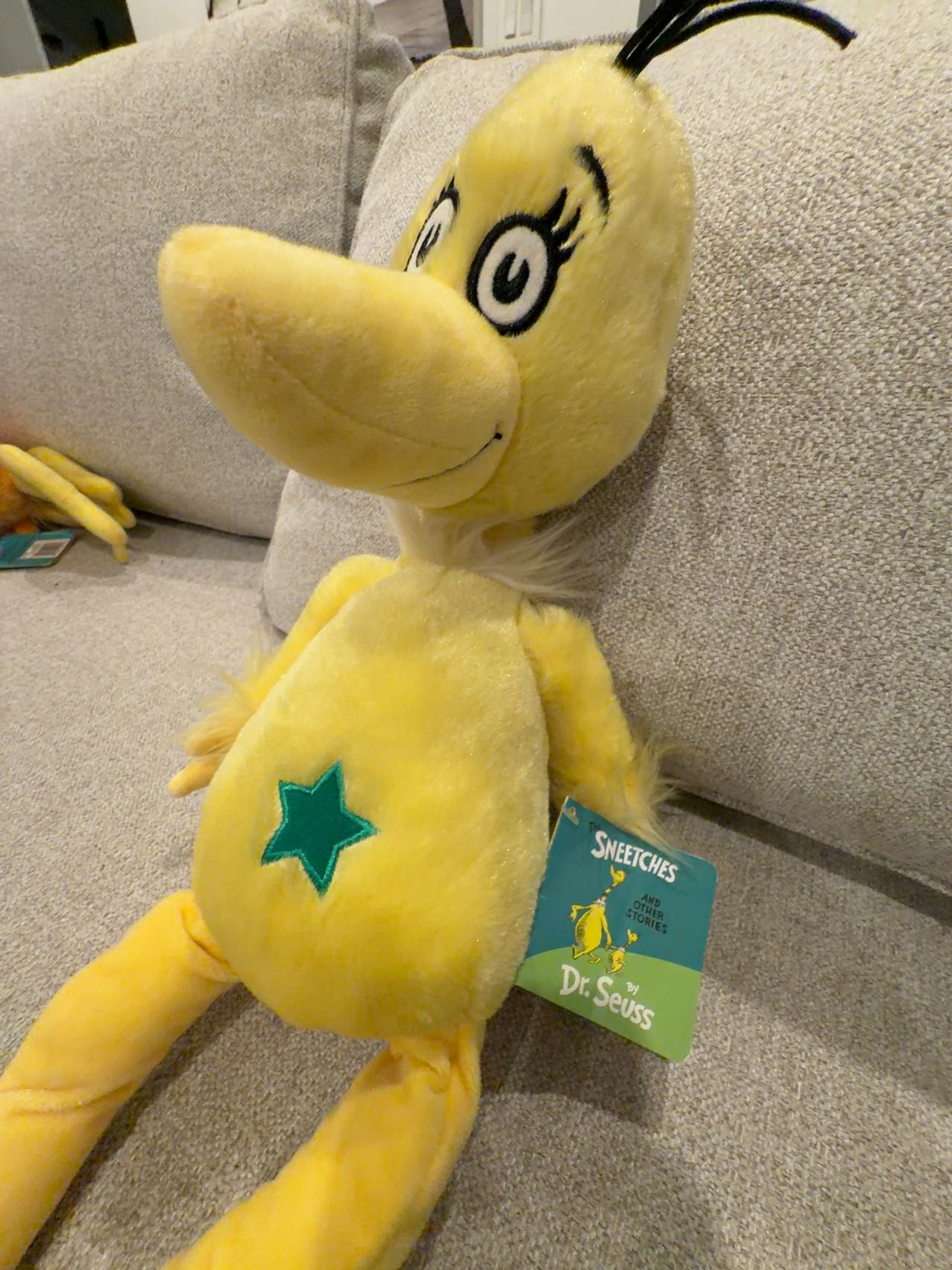 Kohl's Cares Dr. Seuss Sneetch Yellow Bird Plush