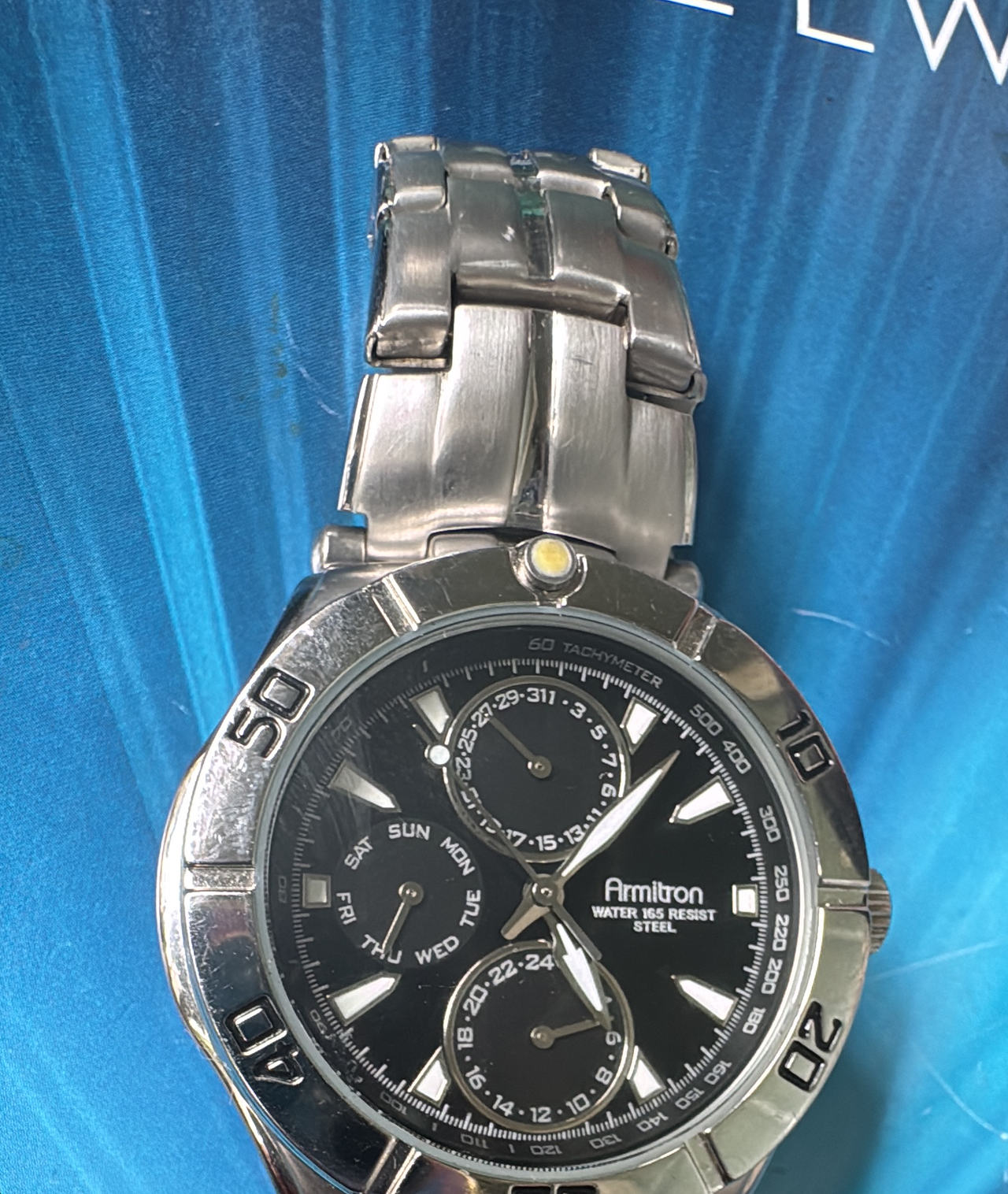 Armitron Multi-Function Stainless Steel Watch